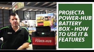 Projecta PowerHub Battery Box  Features amp How To Use It [upl. by Borchert825]