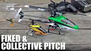 Fixed and Collective Pitch Helicopters  Flite Test [upl. by Llennhoj]