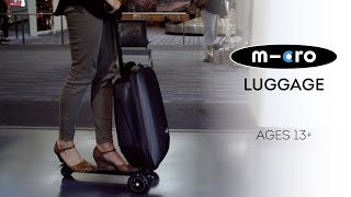 CarryOn Luggage to a RideOn Scooter  Micro Luggage Unboxing [upl. by Nyltiak]