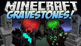 Minecraft  GRAVESTONES Wither Catacombs  Mod Showcase 162 [upl. by Thapa]