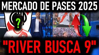 🚨💣¡IMPACTO URGENTE RIVER PLATE Y SU BUSQUEDA DE UN 9 EN ESTE MERCADO DE PASES 2025 [upl. by Nort]