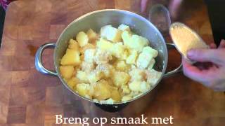 Agarecept Pommes Duchesse van aardappel en selderij [upl. by Haduj]