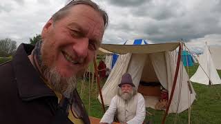 Tewkesbury Medieval Festival 2024 plus the Barflys Rally [upl. by Elleinad339]