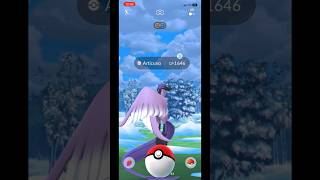 Catching Galarian Articuno in Pokémon GO [upl. by Mala]