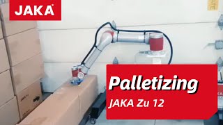 Efficient PalletizationJAKA Cobot Helps in Any Application [upl. by Sollows97]