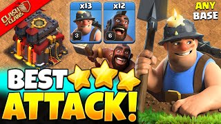 BEST TH10 Attack Strategy Guide  3 STAR Every Base with Th10 Hybrid Attack in Clash of Clans [upl. by Niwhsa]