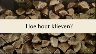 Hout Klieven [upl. by Mcgray]