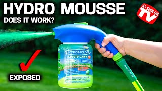 Does Hydro Mousse Work Lawn in a Bottle Review [upl. by Nimrak]