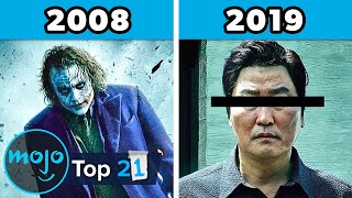 Top 21 Best Movies of Each Year 2000  2020 [upl. by Yenots742]