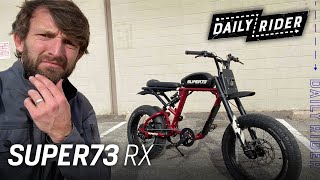 The Modern Moped 2021 Super73 RX Review  Daily Rider [upl. by Layod]