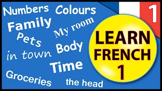 Learn French for beginners Lesson 1 [upl. by Frey]