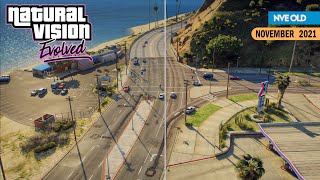 Natural Vision Evolved  GTA 5  Update November 2021 NVE New GTA V Update [upl. by Wallache]