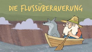 Rätselklassiker Wie kommen Wolf Schaf und Kohlkopf über den Fluss [upl. by Anile]