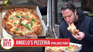 Barstool Pizza Review  Angelo’s Pizzeria Philadelphia [upl. by Eentruoc]