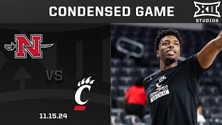 Nicholls vs 17 Cincinnati Condensed Game  202425 Big 12 Mens Basketball [upl. by Gareri178]