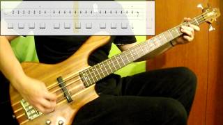 Thin Lizzy  The Boys Are Back In Town Bass Cover Play Along Tabs In Video [upl. by Gotthelf989]