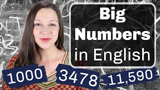 How to Say BIG NUMBERS in English [upl. by Airdua963]