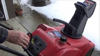 Toro Power Clear Snowblower [upl. by Alvita865]