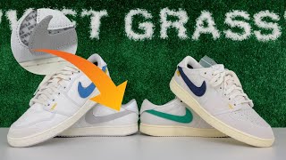 Union Jordan AJKO 1 Low Review amp Swoosh Swap [upl. by Anehc281]