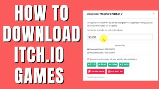 How To Create itchio Account amp Purchase Games [upl. by Althea]