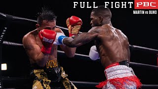 Martin vs Duno FULL FIGHT January 1 2022  PBC on FOX [upl. by Kennedy]