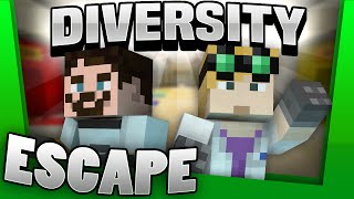 Minecraft Diversity 1  ESCAPE [upl. by Ydroj1]