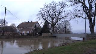 Les Inondations de la Zorn A Mommenheim et Schwindratzheim [upl. by Fennessy]