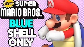 Is it Possible to Beat New Super Mario Bros DS With Only the Blue Shell [upl. by Abisha]