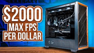 2000 PURE PERFORMANCE Gaming PC Build Guide [upl. by Ehtyaf158]