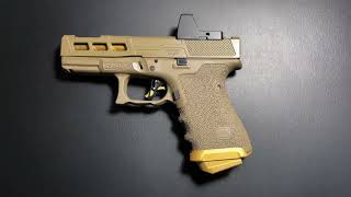 Glock 19 Gen3 FDE Zaffiri Precision Slide amp Barrel [upl. by Cirde]