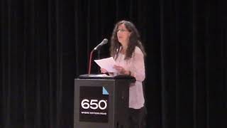 Charlotte Adamis reads “Of Gods and Vampires” [upl. by Anwahsad]