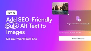 How to Add SEOFriendly Bulk Alt Text to Images on Your WordPress Site [upl. by Llertnek51]