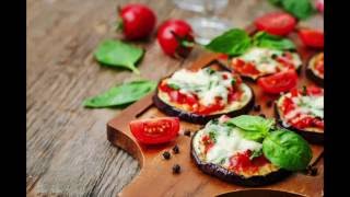 Pizzette di melanzane  ricetta semplice e veloce [upl. by Adnalohs]