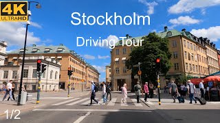 Driving Tour Stockholm Sweden  Part 12  4K UHD [upl. by Inaleon]