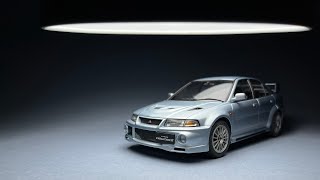 Mitsubishi Lancer Evolution VI  Tamiya 124  FULL BUILD [upl. by Oinotnaesoj824]