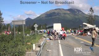 073115 Ben Holcomb Fatal Bus CrashSeward Highway Alaska [upl. by Woolson]