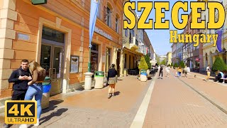 Szeged 🇭🇺 Hungary Easter 🐰 walk in the city center  Walking Tours [upl. by Croteau]