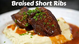 This is My Favorite Meal of All Time  Tender amp Delicious Braised Beef Short Ribs [upl. by Leinaj]