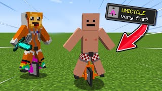 Minecraft Manhunt But Were Riding Unicycles [upl. by Gnilrac]