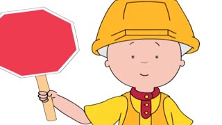 Caillou 403  Caillou the Road Builder  Caillous Building Adventure  A House in the Sky [upl. by Marelya]