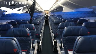 Delta Air Lines A319 First Class Review [upl. by Chandra]