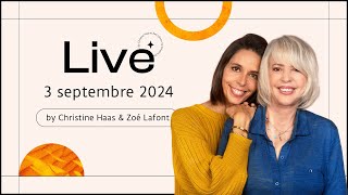 Direct dastrologie ✨ du 3 septembre 2024 avec Christine Haas amp Zoé Lafont [upl. by Marcus167]