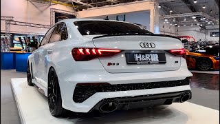 First 2022 Audi RS3 ABT 450hp  Exterior Interior Lightshow  New Audi RS3 8Y tuned by ABT [upl. by Vevine]