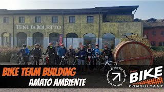 Il Bike Team Building per Amato Ambiente il team building mtb mtb ebike teambuilding [upl. by Zink885]