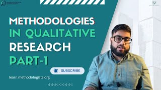 3 Methodologies in Qualitative Research Part 1 [upl. by Ainekahs]