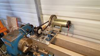 Atlas 618 Metal Lathe Variable Speed Treadmill Motor Conversion [upl. by Nedla]