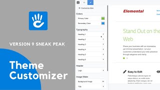 Version 9 Sneak Peak Theme Customization [upl. by Ssecnirp]