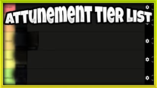 NEW ATTUNEMENT TIER LIST  Deepwoken [upl. by Sosthina]