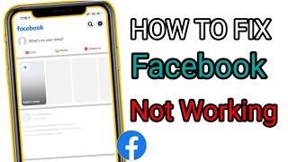 How to Fix Facebook Not Working Problem  Facebook Server Down  Facebook Not Working [upl. by Enyahs]