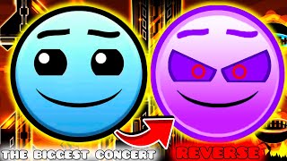 NEW CUSTOM Geometry Dash Difficulty Faces V4 But Its REVERSE Version 45 [upl. by Nryhtak]